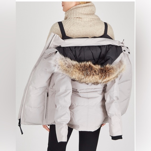 ❄️ NWT CANADA GOOSE Authentic Chelsea Heritage Parka Fur Trim Size S - Picture 8 of 14